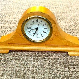 beige clock